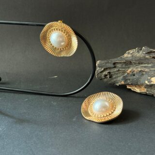 Copper Plated Earrings V6