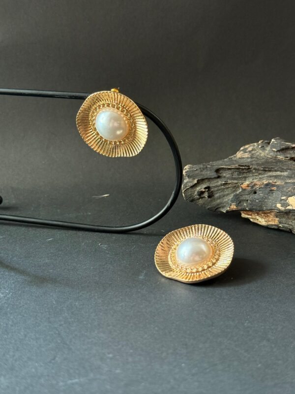 Copper Plated Earrings V6