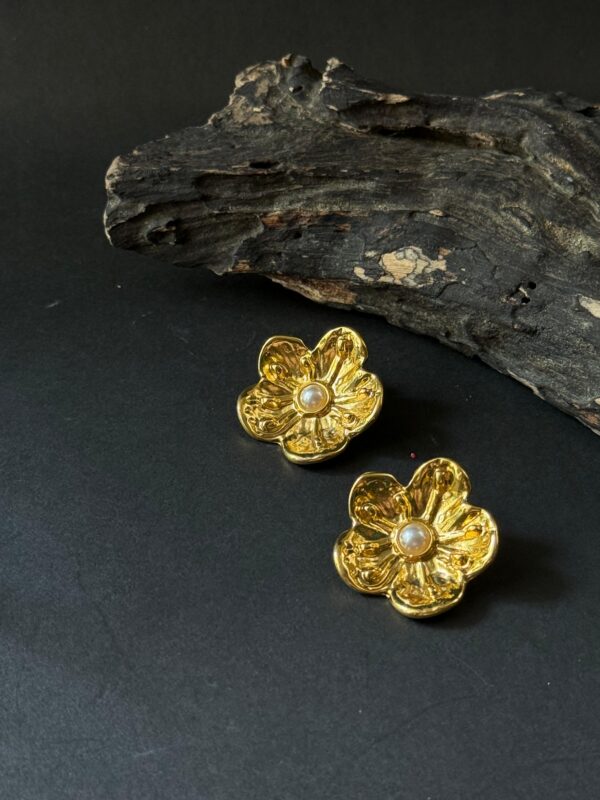 Copper Plated Earrings V2