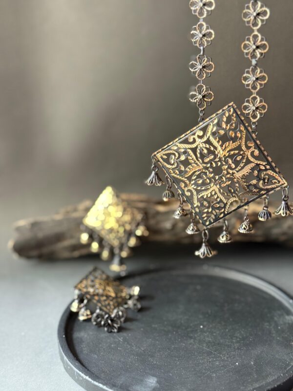 Electroplaed Jamdani Shitahar Set 1