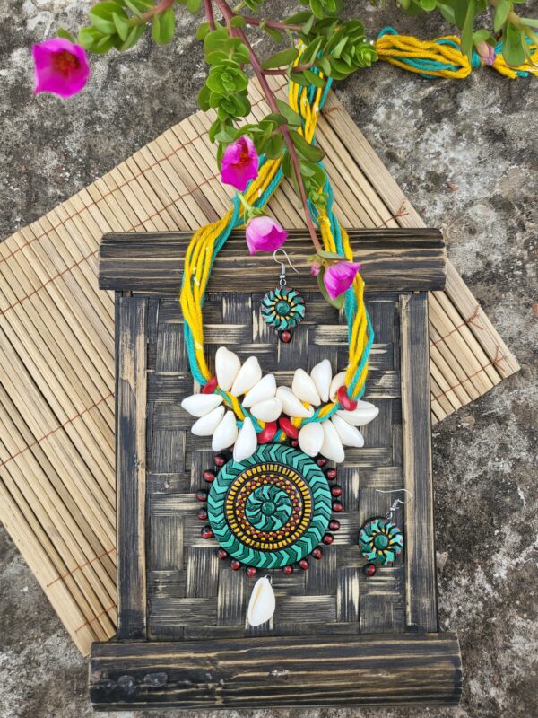 Handmade Terracotta Ornaments Set.