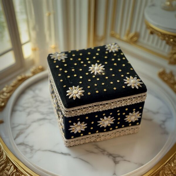 Jute Jewellery Box V1