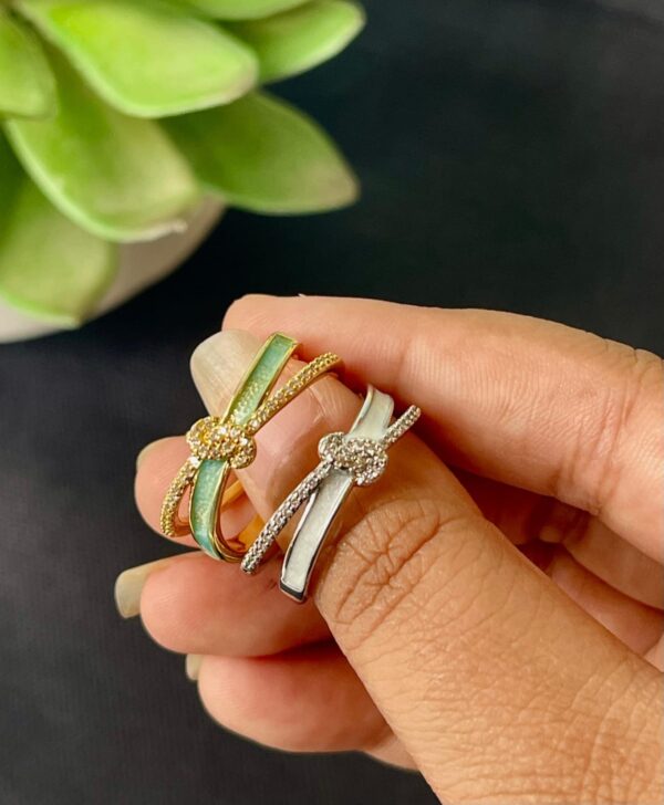 Metal Finger Ring V8