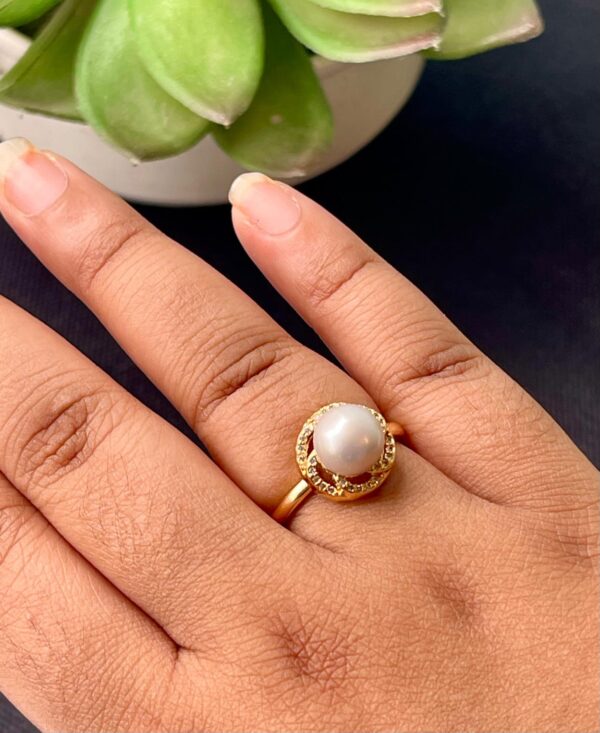 Pearl Finger Ring V18.1