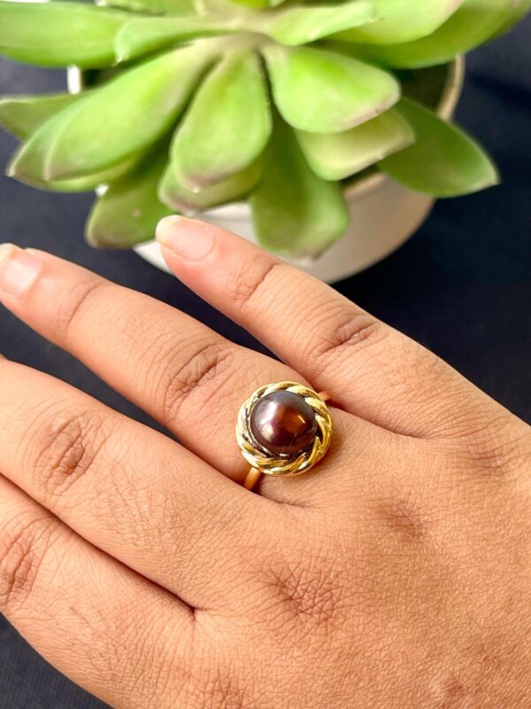 Pearl Finger Ring V19DP