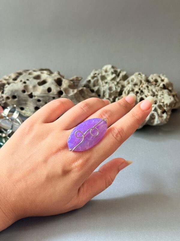 Stone Finger Ring V1