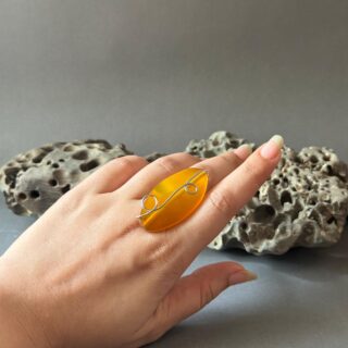 Stone Finger Ring V17
