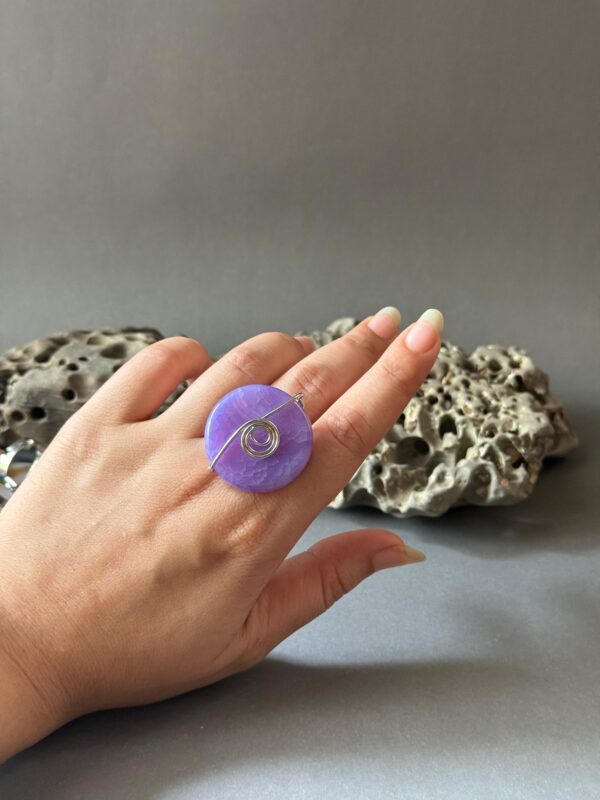 Stone Finger Ring V5