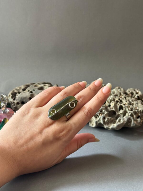 Stone Finger Ring V6