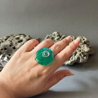Stone Finger Ring V7