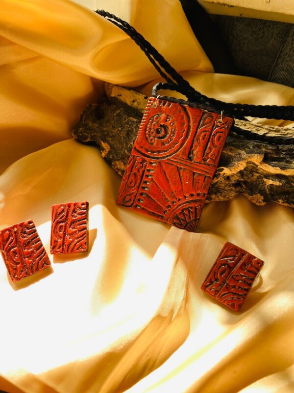 Terracotta Themed Ornaments (V01.)