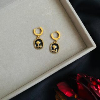 Golden Emblem earring