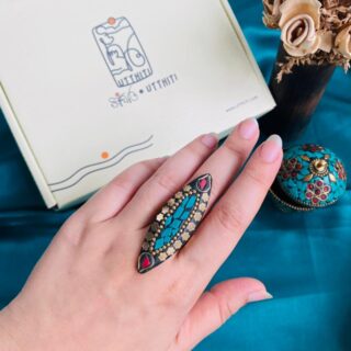 Nepali Finger Ring V10
