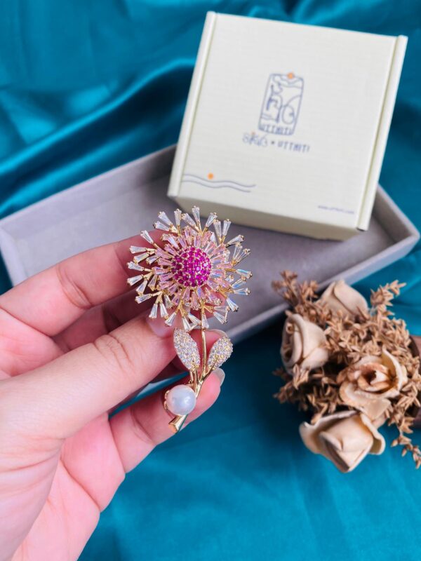 Stone Brooch V1