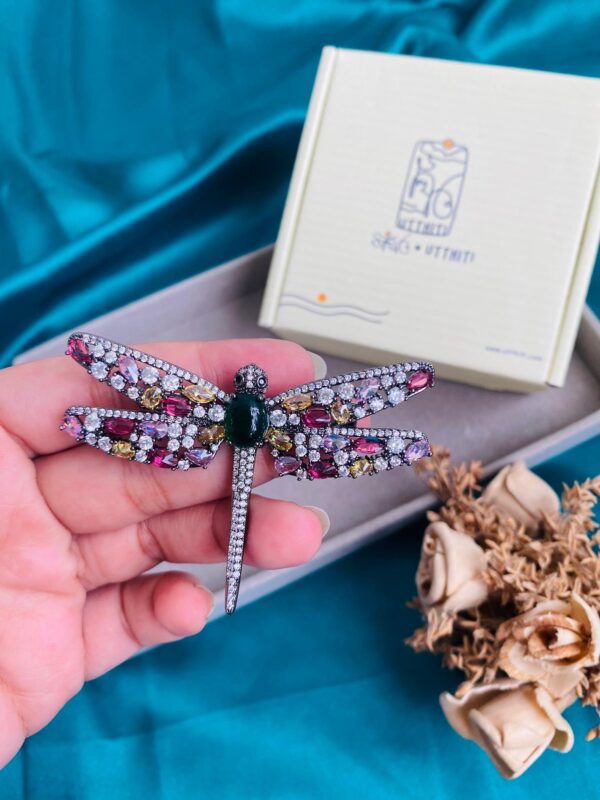 Stone Brooch V7