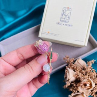 Stone Brooch V8