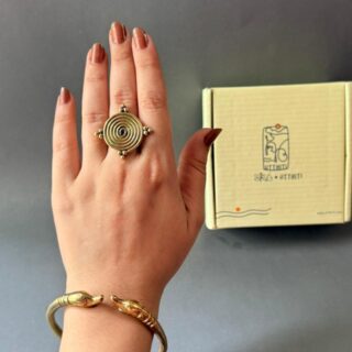 Antique Gold Finger Ring V2