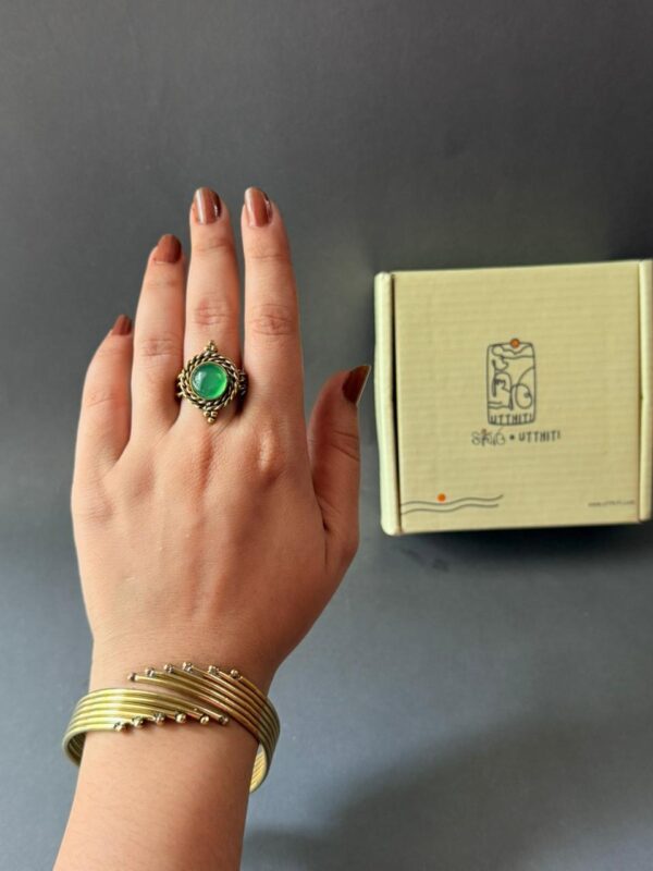 Antique Gold Finger Ring V3