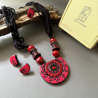 Handmade Terracotta Ornaments Set 2