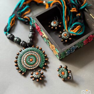 Handmade Terracotta Ornaments Set V2