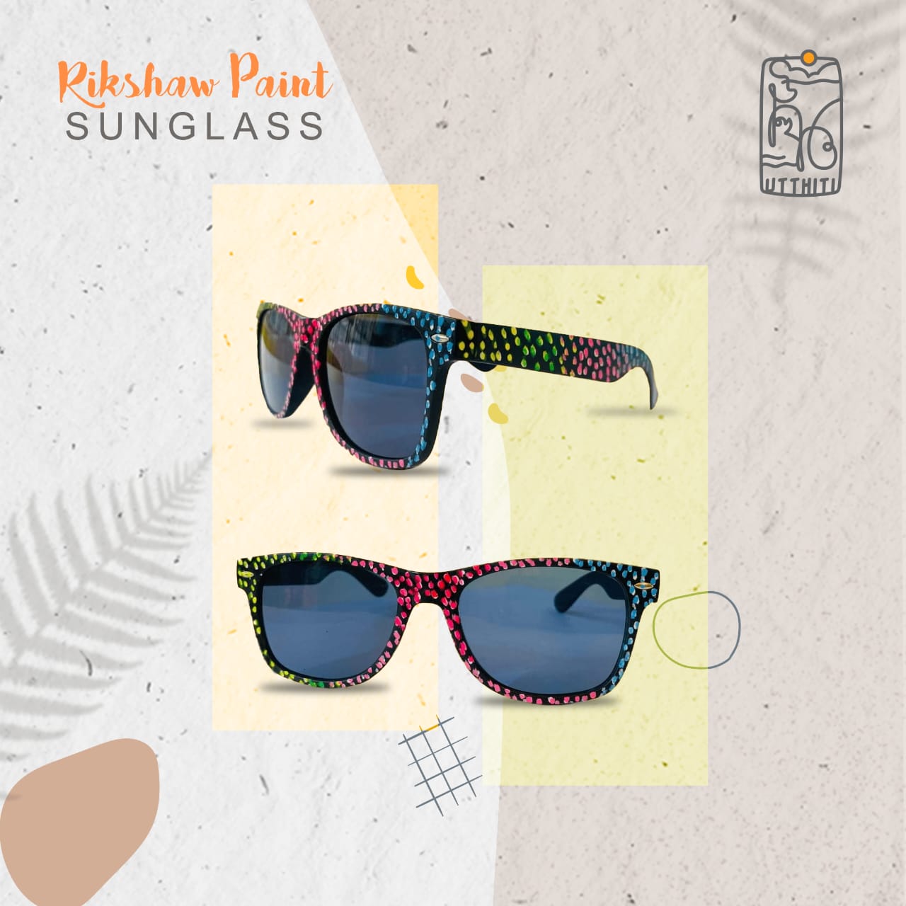 Hand Paint Sunglass V1