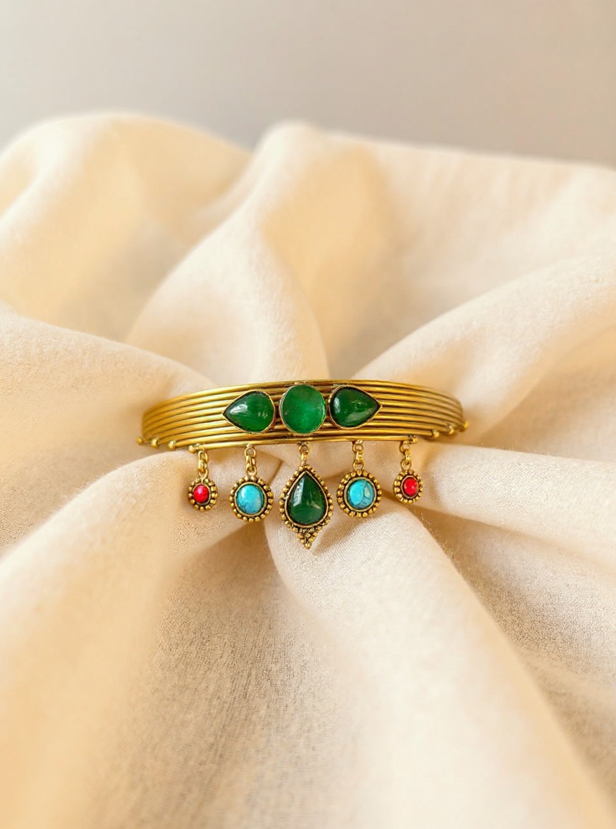Tribal Brass Band Choker V3