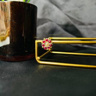 Ruby Nose Pin V1