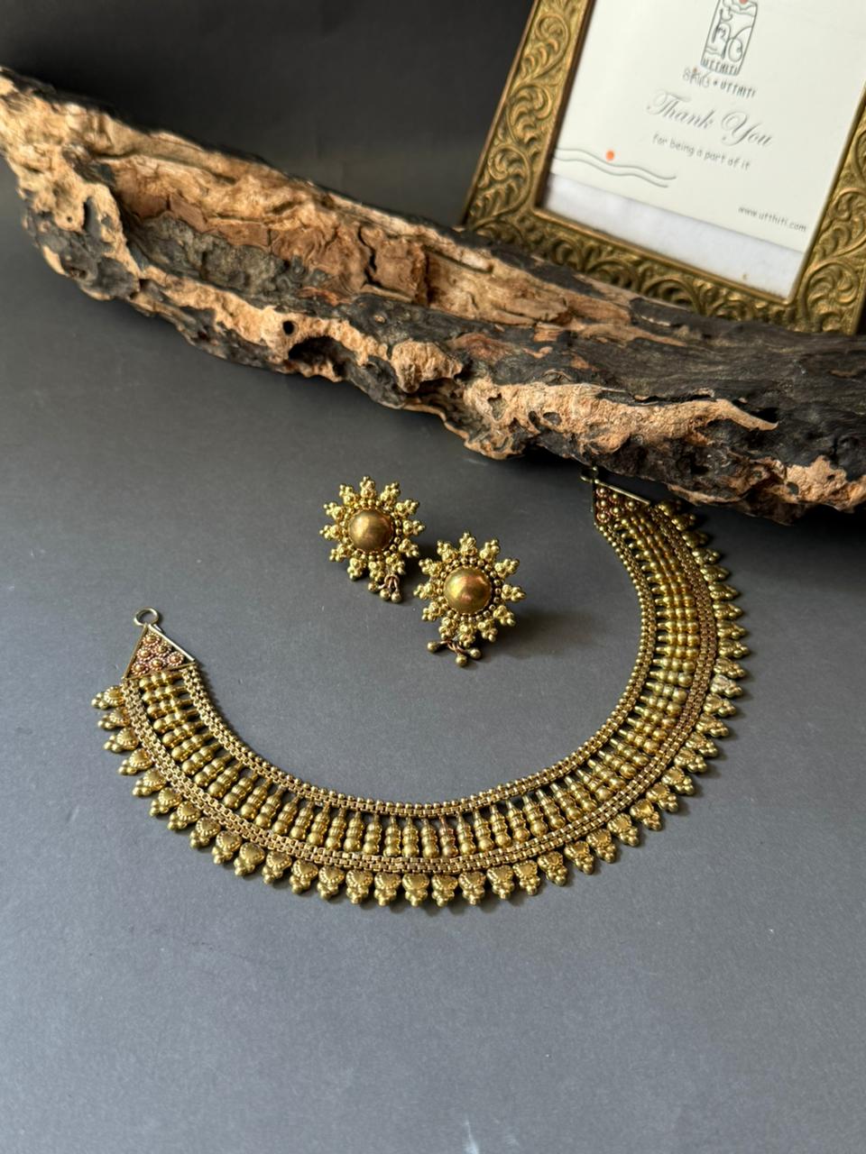 Temple Jewellery Choker Set V1