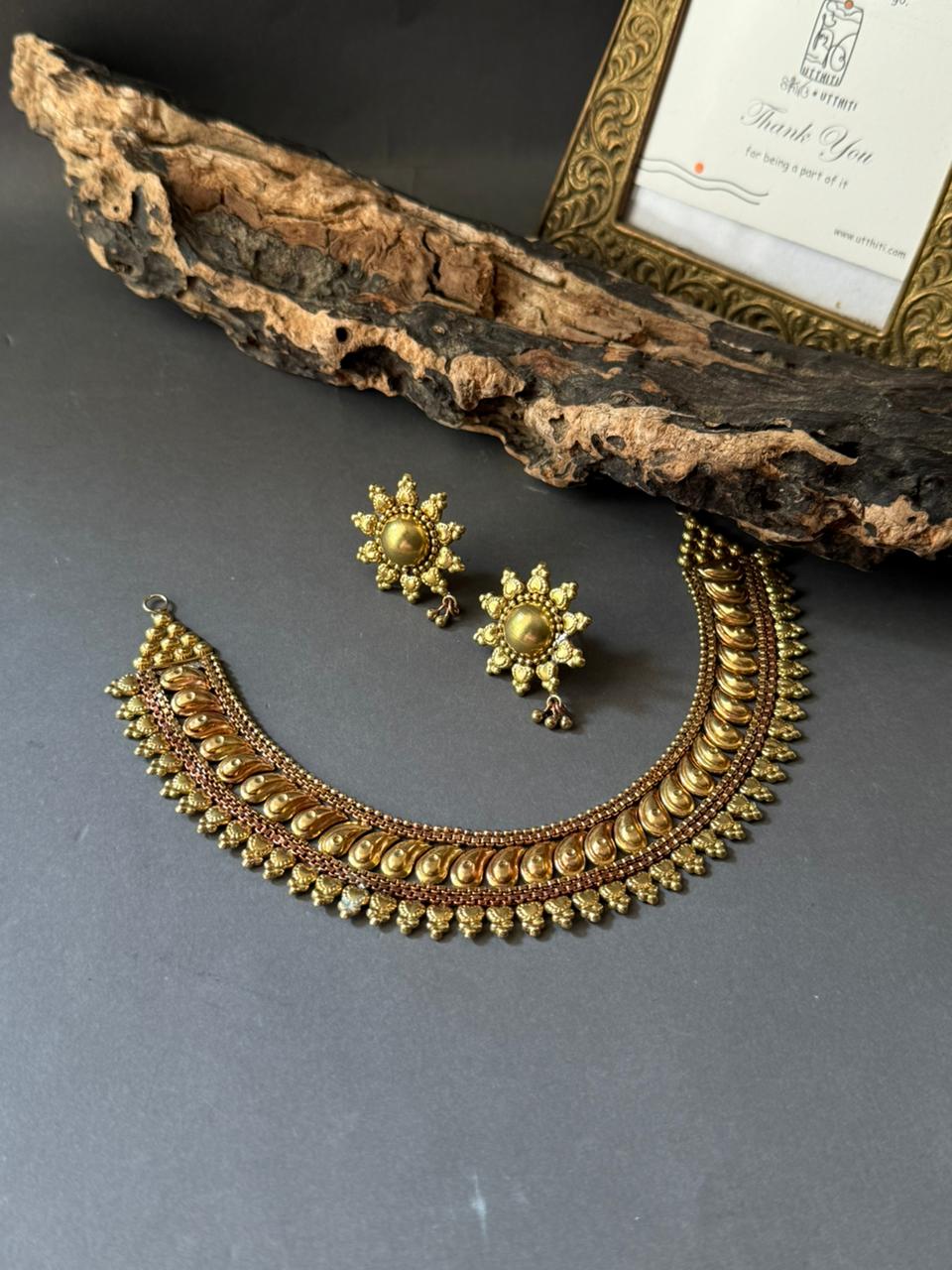 Temple Jewellery Choker Set V5