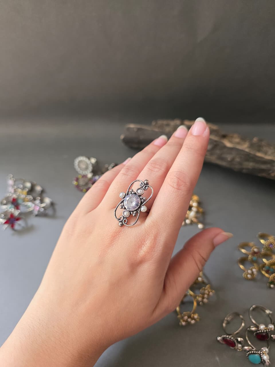 Aarong Inspired Finger Ring V1