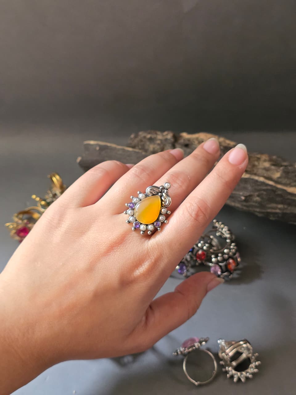 Aarong Inspired Finger Ring V12