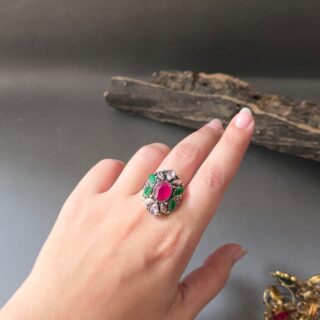 Aarong Inspired Finger Ring V24