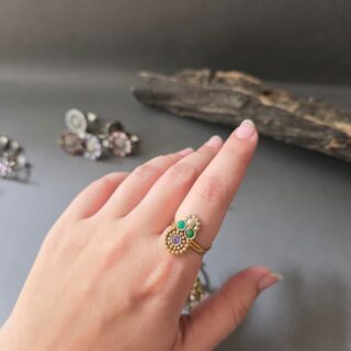 Trinity Bloom Ring V2