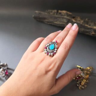 Vintage Halo Ring V1