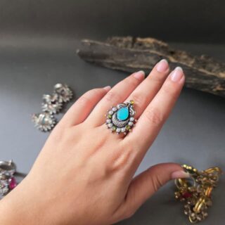 Vintage Halo Ring V4