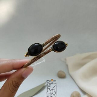 Antique Spiral Stone Bracelet V5