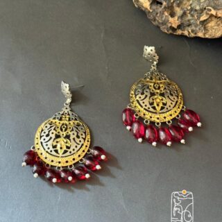 Dual-Tone Electroplated Earrings V2