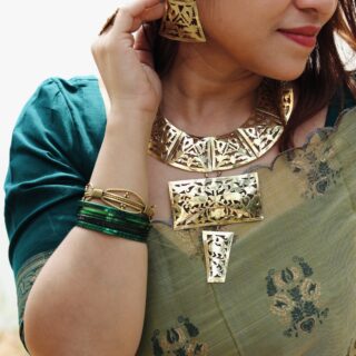 The Jamdani Jaali Set