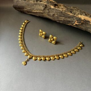 Temple Jewellery Choker Set V7