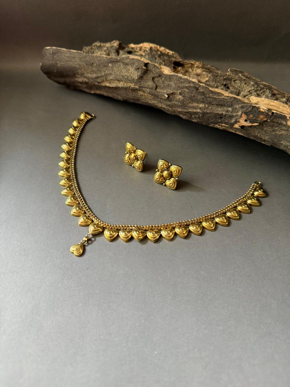 Temple Jewellery Choker Set V7