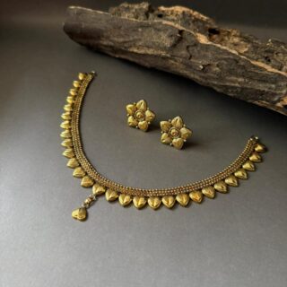 Temple Jewellery Choker Set V8