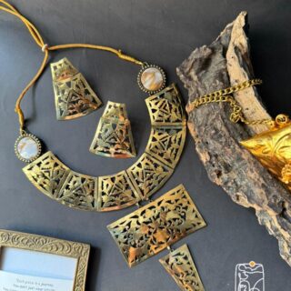 The Jamdani Jaali Set