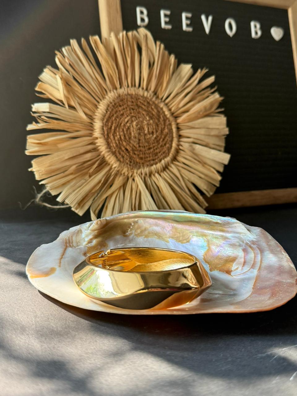 Golden Metal Bracelet V7