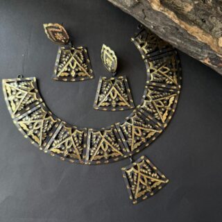 Jamdani Electroplated Set V1