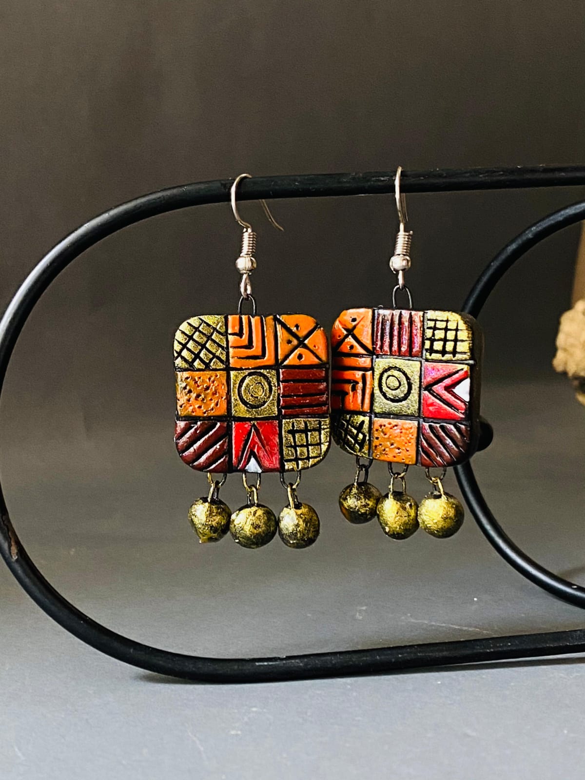 Terracotta Earrings