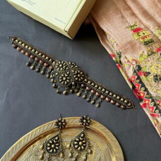 Dual Tone Antique Chokar