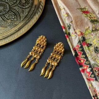Waterfall Gold Earrings