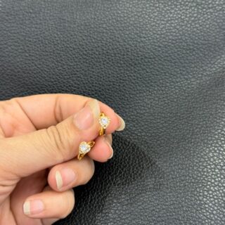 Dainty CZ Heart Ring