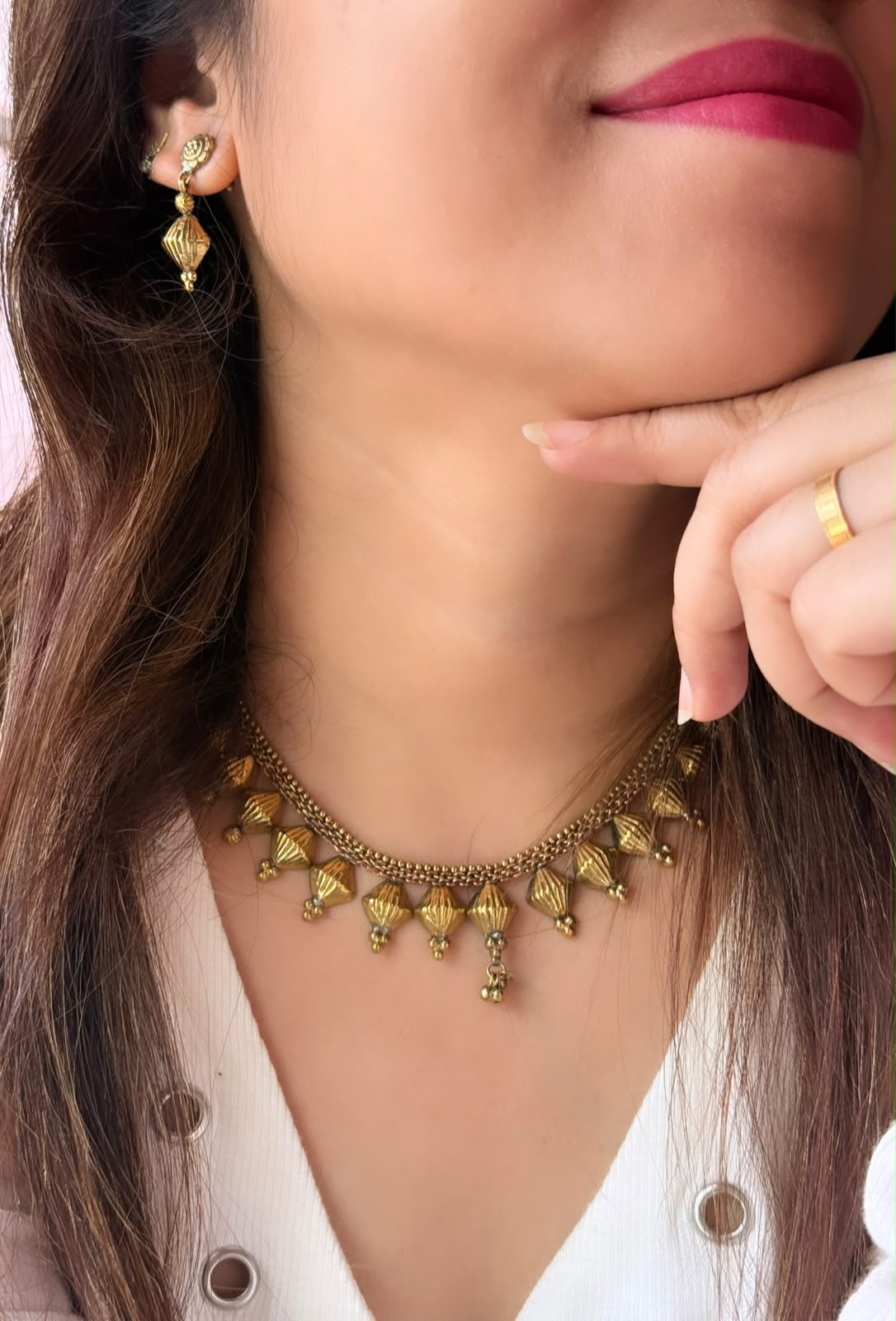 Heritage Charm Choker Set
