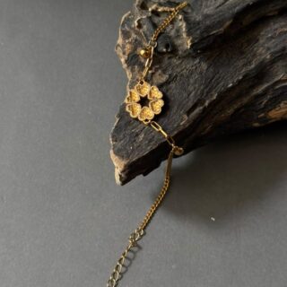Golden Clover Bracelet